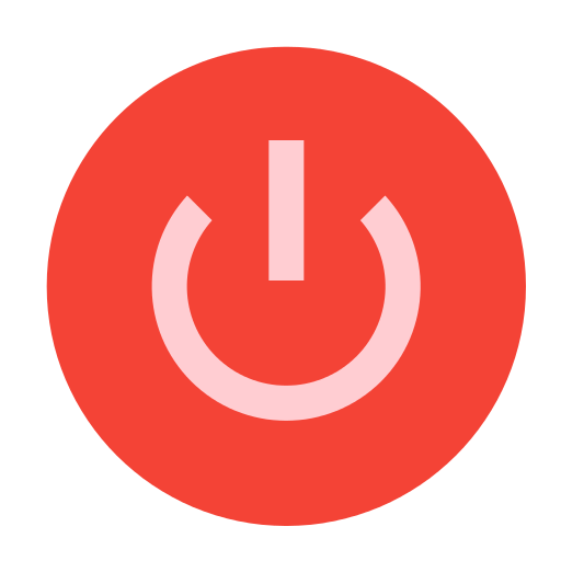 Windows 10 Shutdown Icon at GetDrawings | Free download