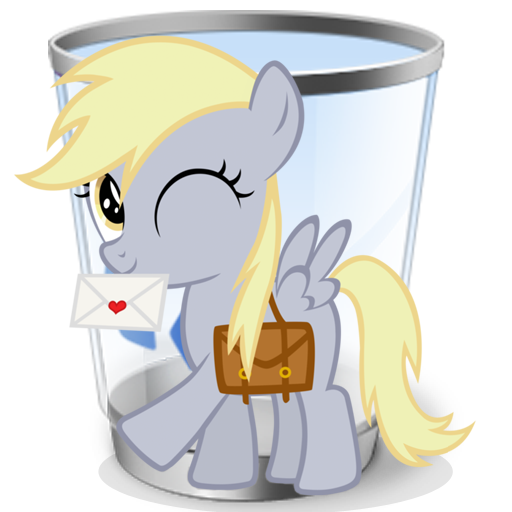 Where's My Trash Can Icon