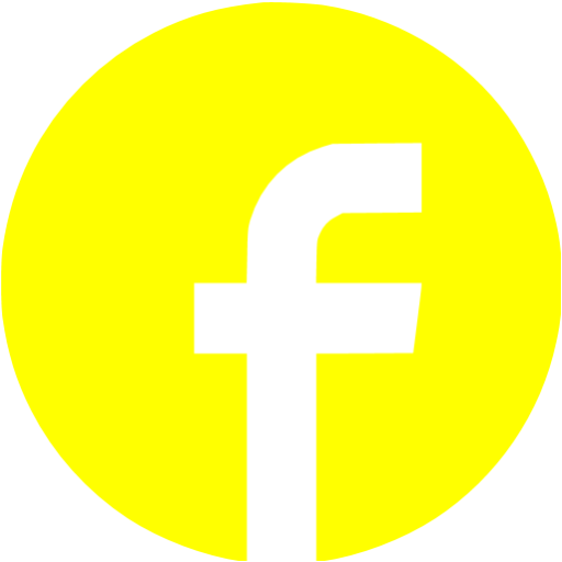 Yellow Facebook Icon