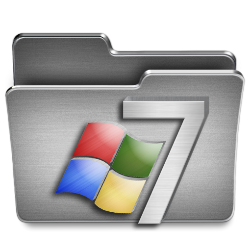 Windows, Folder Icon Free Of Steel System Icons