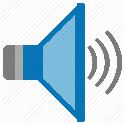 Pictures Of Blue Speaker Icon