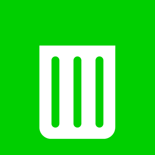 Bin, Empty, Metro, Recycle Icon