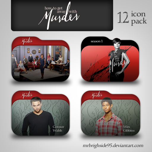How To Get Away With Murder Folder Icon Pack