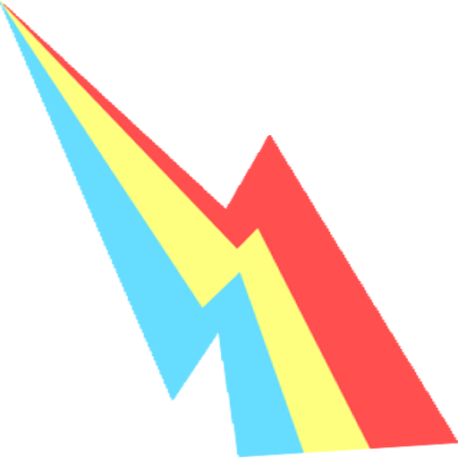 Rainbow Dash Thunder Mark Windows Arrow Cursor