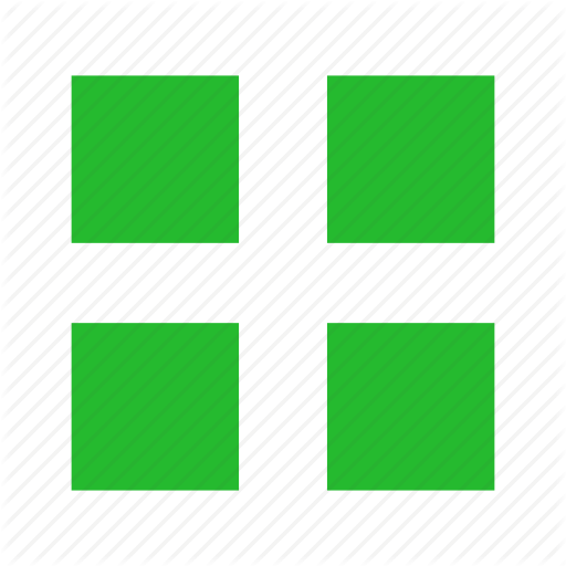 Home Button, Menu Bar, Square, Windows Icon