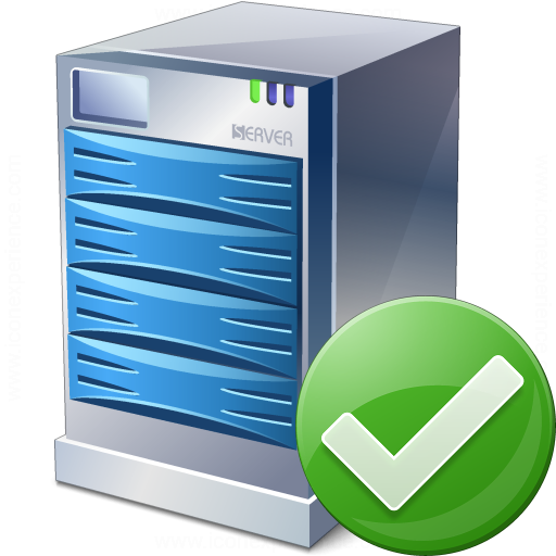 Iconexperience V Collection Server Ok Icon