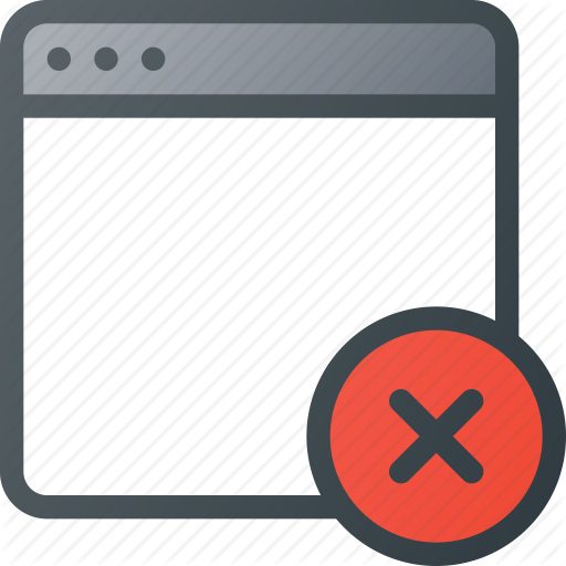 Clear, Close, Error, Remuve, Window Icon