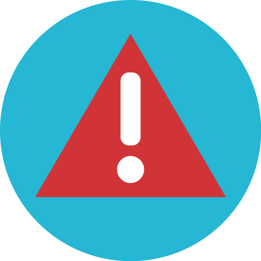 Warining, Alert, Error, Attention Icon