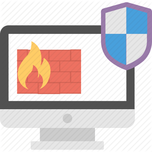 Computer Monitor, Firewall Protection, Internet Security, Shield