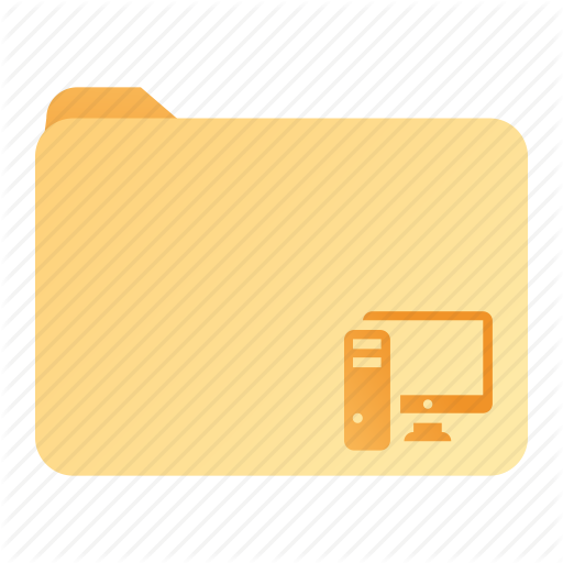 Computer, Desktop, Folder, For, Windows Icon