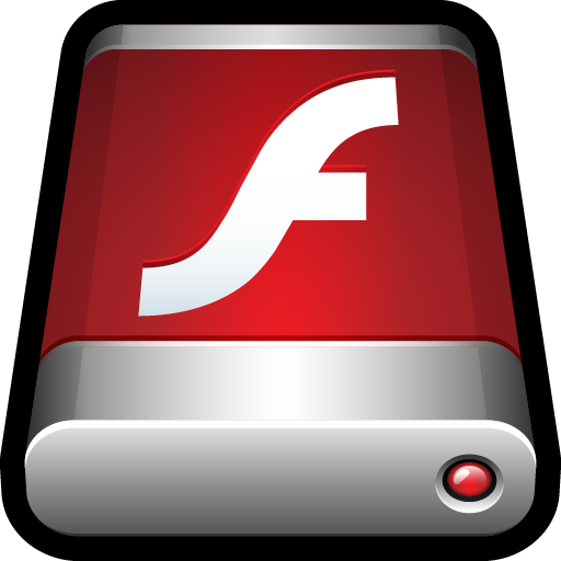 Adobe, Data, Device, Drive, Flash, Storage Icon