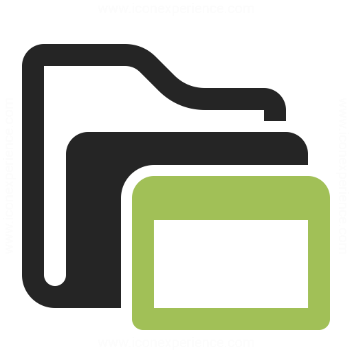 Folder Window Icon Iconexperience