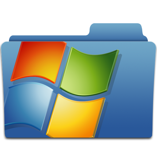 Microsoft, Windows, Backup, Folder Icon