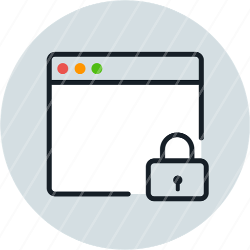 Application Windows Lock Iconbasket