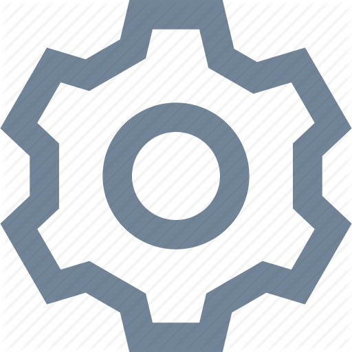 Gear, Line, Logs, Machine, Options, Part, Phone, Setting Icon