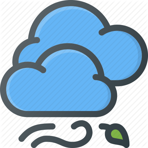 Forcast, Weather, Wind, Windy Icon