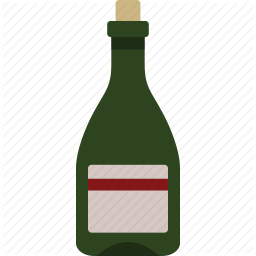 Alcohol, Bottle, Drink, Wine, Wine Bottle Icon