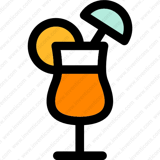 Download Cocktail,wine,alcoholic,beverage,food,straw Icon