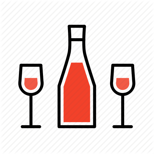 Engagement, Love, Marriage, Wedding, Wine Icon