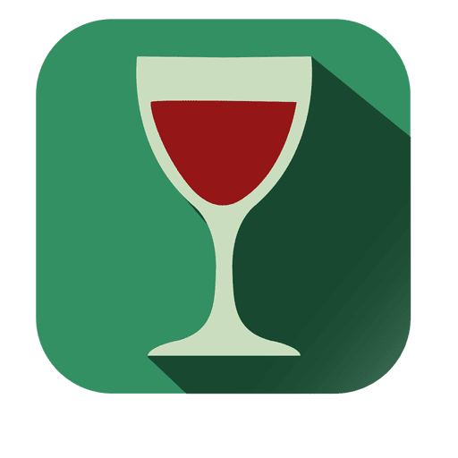 Red Wine Square Icon