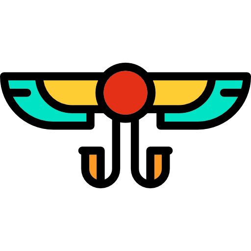 Wings, Symbol, Hieroglyph, Egyptian Icon