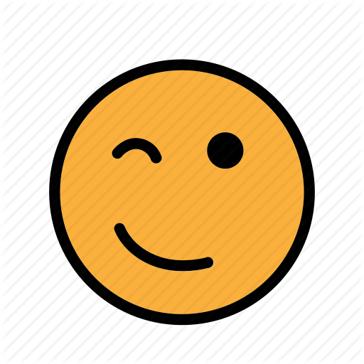 Smiley, Wink Icon