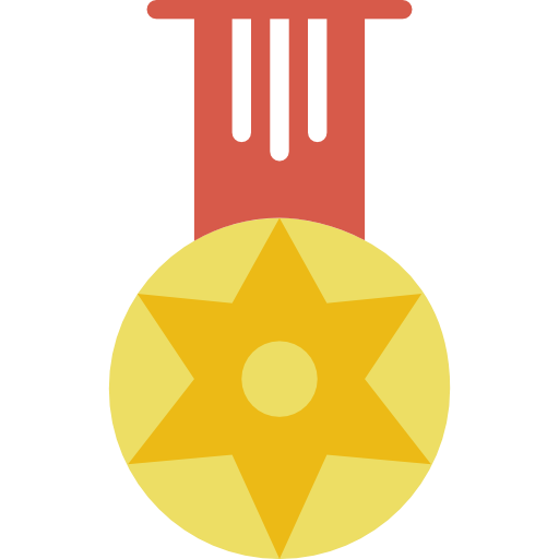 Medal, Education, Winner Icon