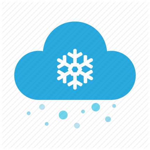 Cloud, Cool, Forecast, Ice, Snow, Weather, Winter Icon