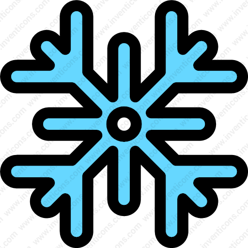 Download Snowflake,snow,cold,winter,weather,nature Icon Inventicons