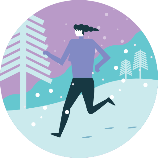 Active, Activity, Run, Sport, Warm, Winter, Workout Icon Free