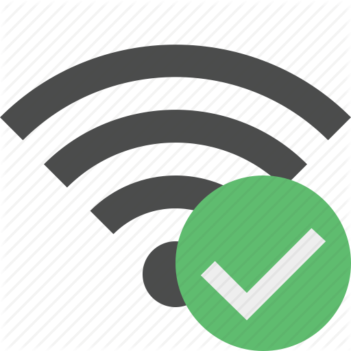 Connection, Internet, Ok, Wifi, Wireless Icon