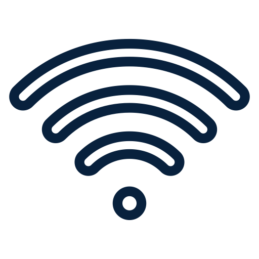 Wifi Outline Black Icon