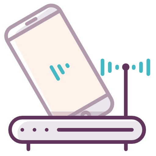 Wifi, Router, Smartphone, Conexion, Wireless Icon Free Of Device