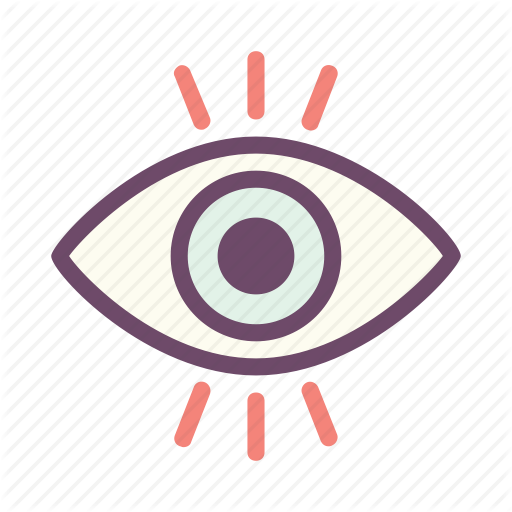 Eye, Look, Visible, Vision, Watch, Wisdom Icon
