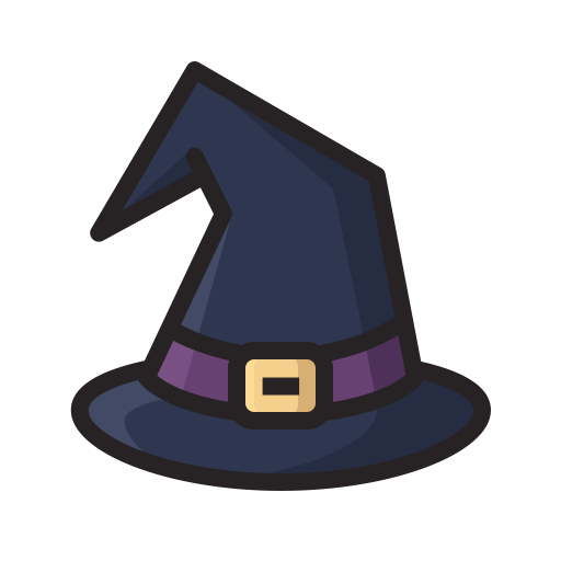 Halloween, Hat, Horror, Magic, Scary, Witch Icon