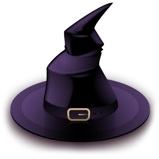 Halloween, Hat, Witch Hat Icon