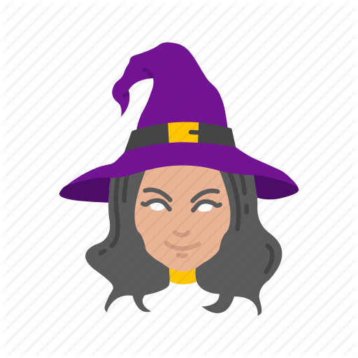Halloween, Magician, Witch, Witch Hat Icon