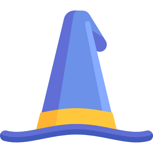 Wizard, Hat, Party, Halloween, Magician, Fashion, Costume Icon