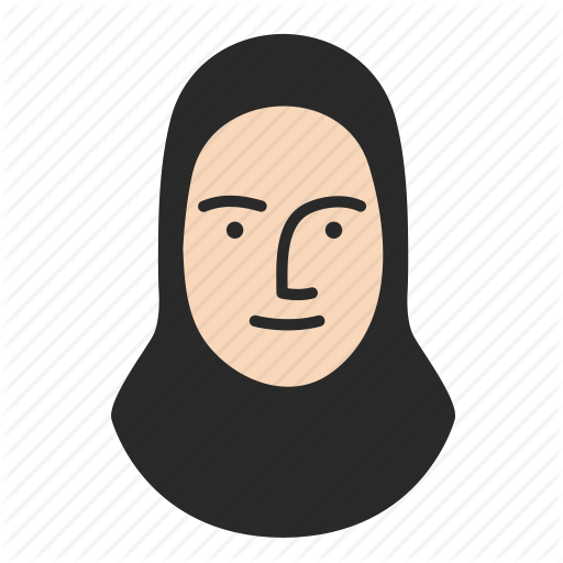 Face, Human, Islamic, Person, Persona, User, Woman Icon