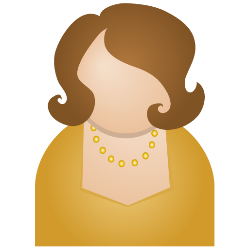 Brown Woman Icon People Iconset Dapino