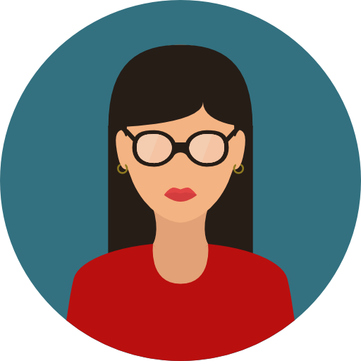 Woman Flat Seagreen Icon