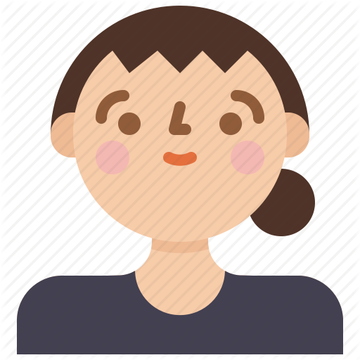 Female, Girl, Profile, Woman Icon
