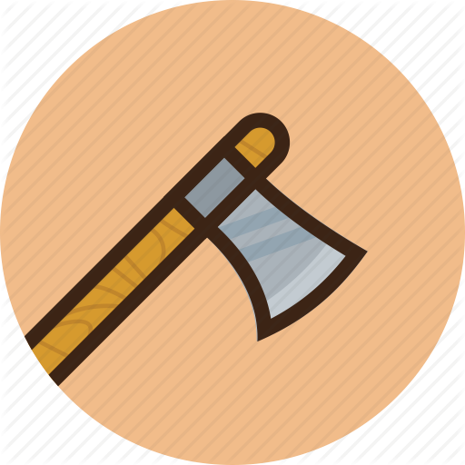 Axe, Camping, Cut, Saw, Timber, Wood Icon
