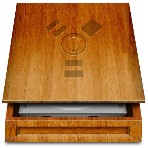 Noapple, Hd, Wood Icon