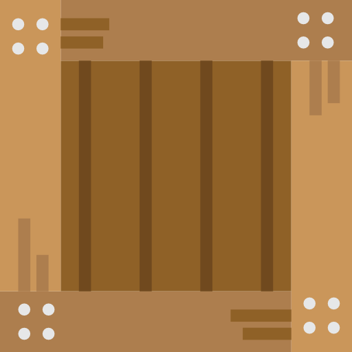 Transport, Delivery, Wooden, Crate, Wood Icon