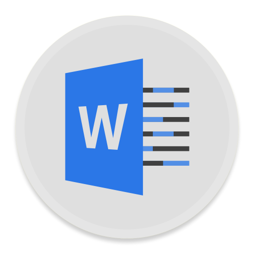 Word Icon Free Of Button Ui Ms Office Icons