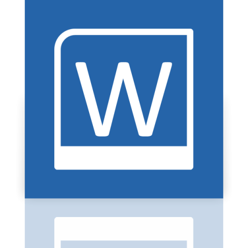 Word, Mirror Icon