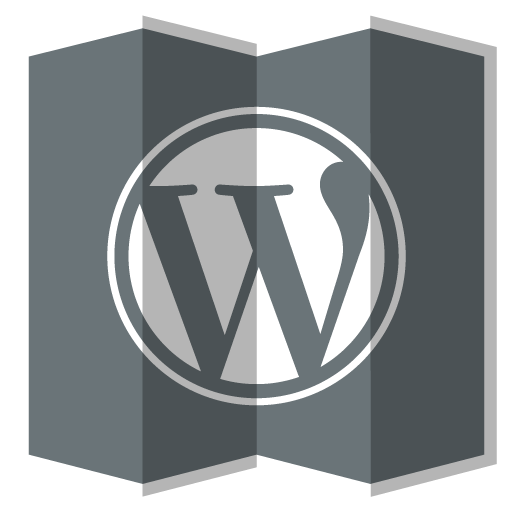 Wordpress Icon Folded Social Media Iconset Designbolts