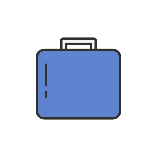 Briefcase, Job, Suitcase, Work, Facebook Icon Free Of Facebook