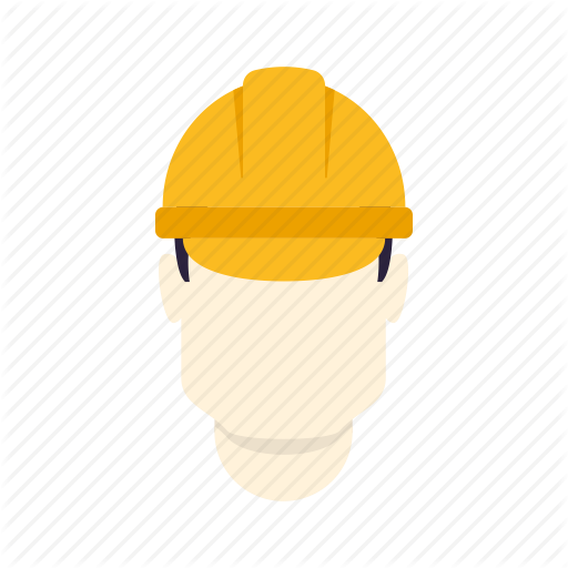 Hard Hat, Helmet, Industry, Man, Safety, Worker Icon